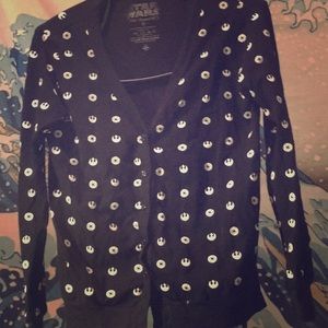 Star Wars Her Universe Button Up Cardigan